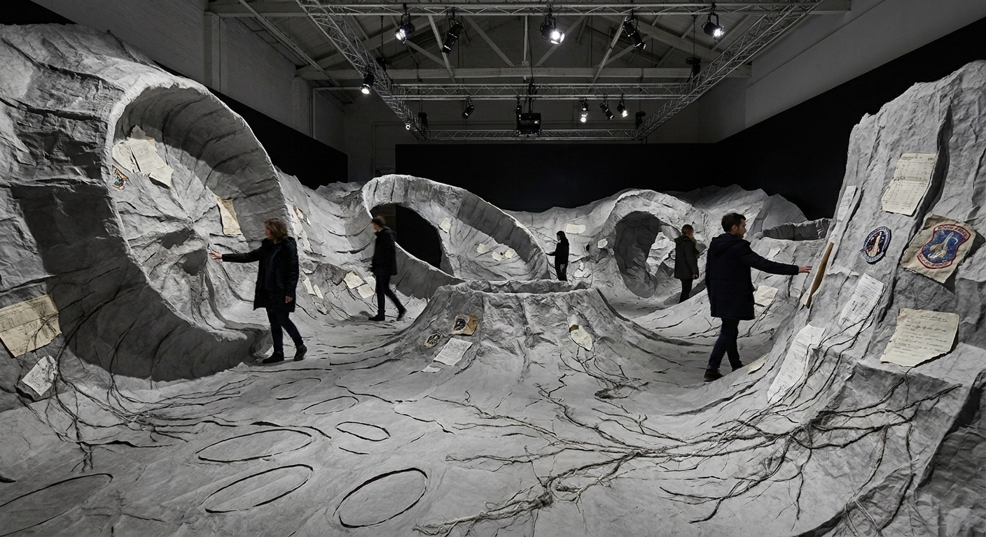 Atlas of Permanent Shadow — South Polar Relief